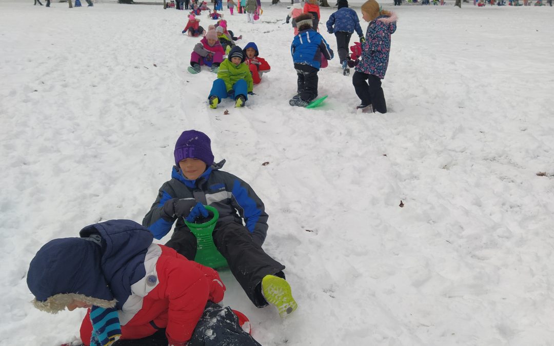 Zimski športni dan tretješolcev